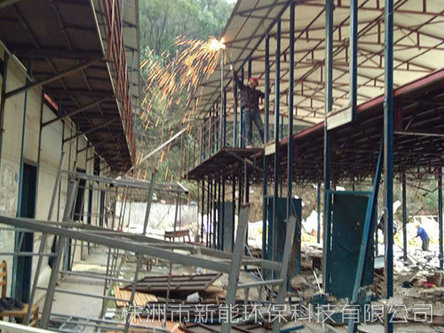 鋼構(gòu)廠房拆除、回收 (4)